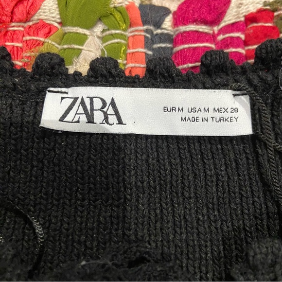 Zara Black Lace Cardigan - Picture 4 of 6